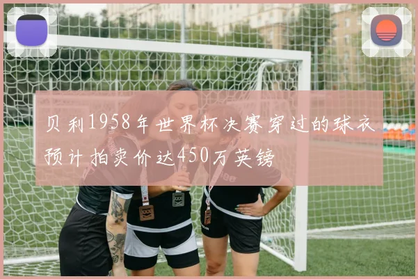 贝利1958年世界杯决赛穿过的球衣预计拍卖价达450万英镑